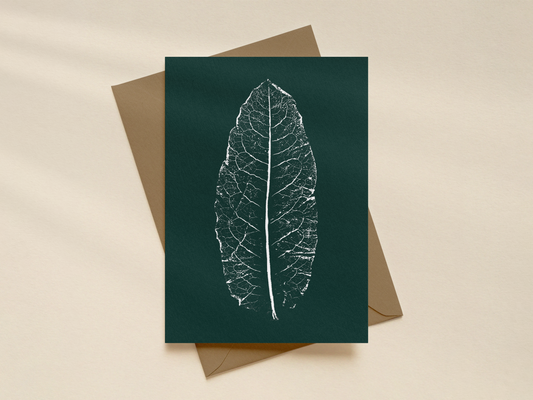 Leaf Print 03 - Mini Card