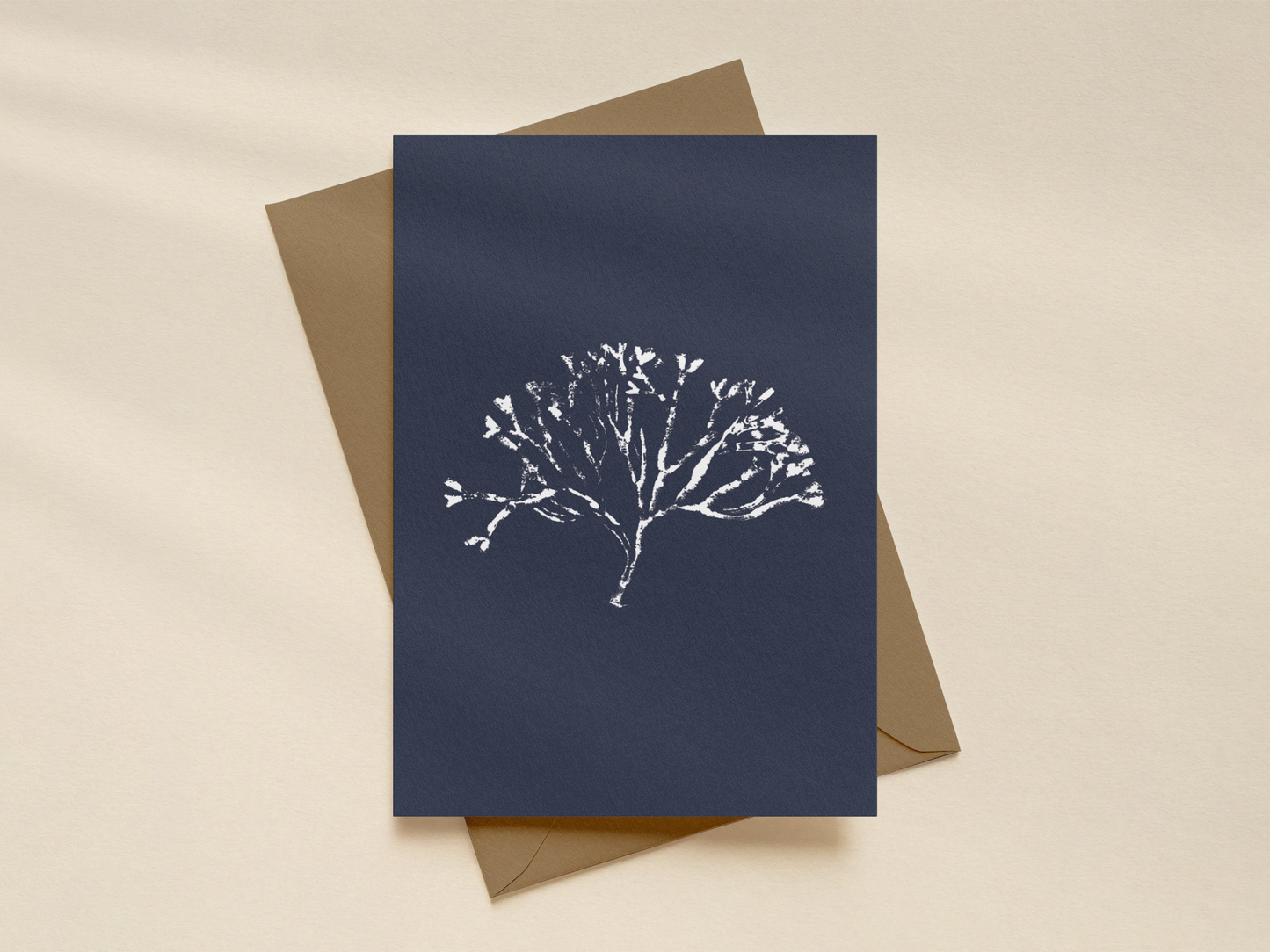 Seaweed Print 02 - Mini Card