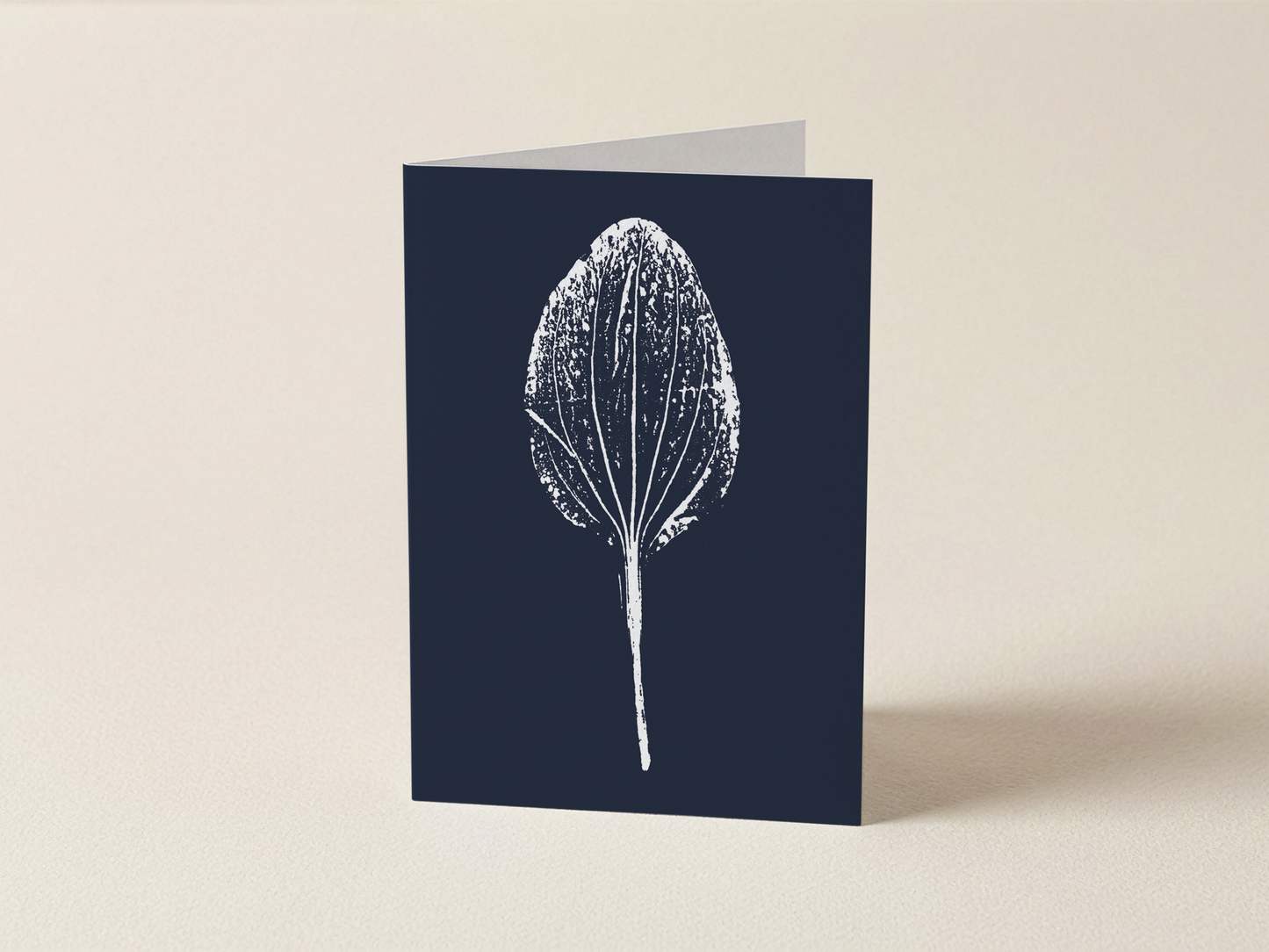 Leaf Print 02  - Mini Card