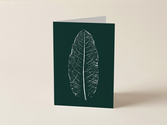 Leaf Print 03  - Mini Card