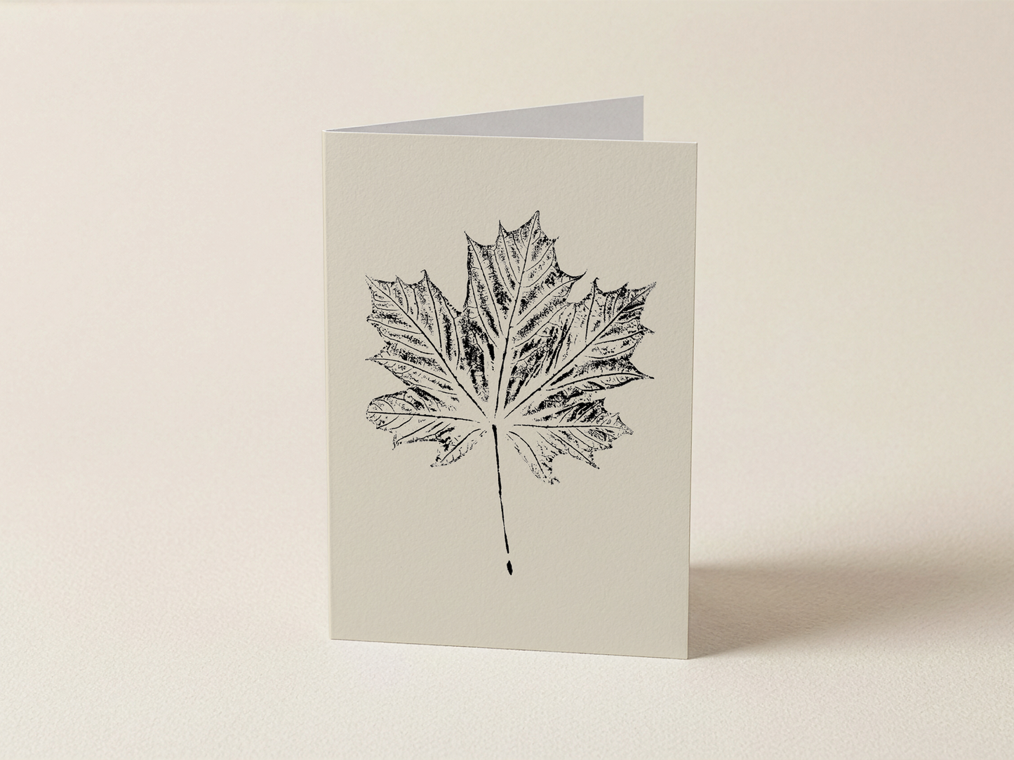 Mono Print 03  - Mini Card